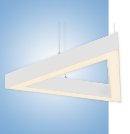 Светильник Trio серия vs-ds-Trio в белом корпусе